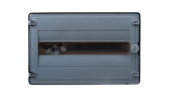 Rozdzielnica modułowa 1x18 natynkowa IP40 Golf (drzwi transparentne) VS118TD HAGER POLO