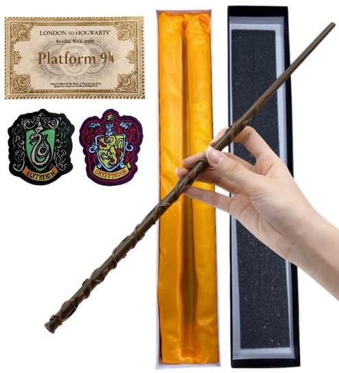 Różdżka Harry Potter Hermiona Metalowy Rdzeń Zestaw Hopki