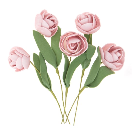 Róże 5 szt. różowe dpCraft
