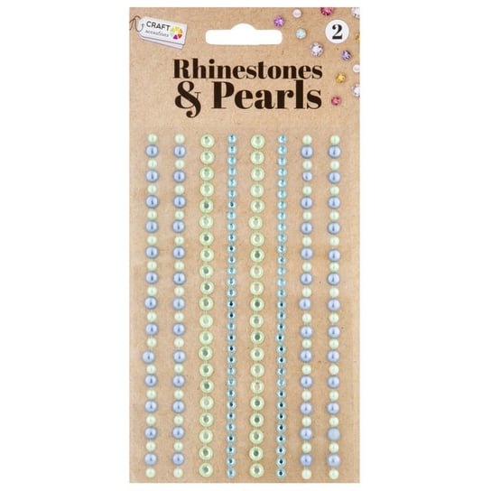 Rozette, Mini naklejki brylanciki i perły, 212 szt. Rozette