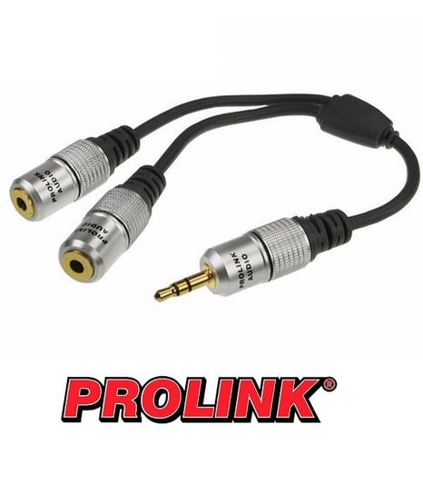 Rozgałęziacz mini Jack 3,5 mm stereo Prolink Exclusive TCV2455 ProLink