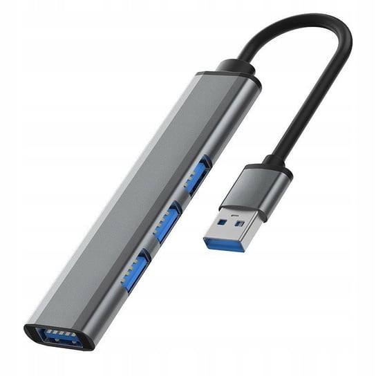 ROZGAŁĘŹNIK ROZDZIELACZ ADAPTER HUB SPLITTER SLIM 3x USB 2.0 1x USB 3.0 Inna marka
