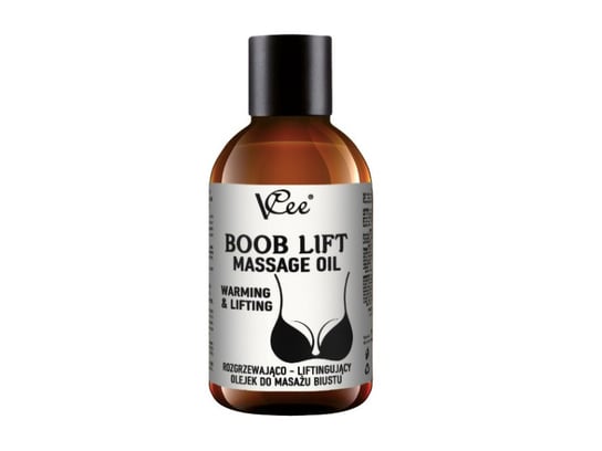 Rozgrzewający olejek do masażu biustu BOOB LIFT VCee 200 ml Inny producent