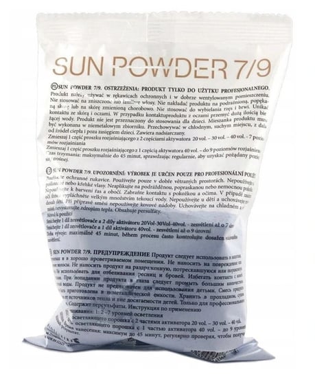 Rozjaśniacz Bioelixire Sun Powder 7/9 500g Bioelixire