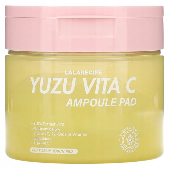 Rozjaśniające płatki z witaminą C LalaRecipe (Yuzu Vita C Ampoule Pad) Inna marka