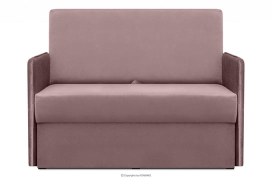 Rozkładana sofa do pokoju dziecięcego różowa PEDATU Konsimo Konsimo