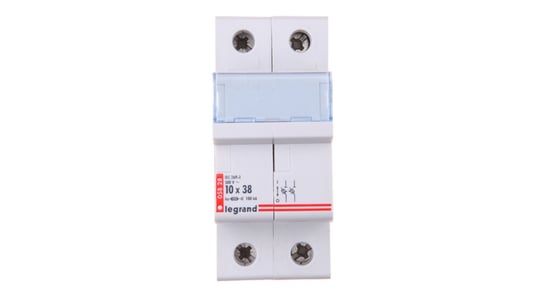 Rozłącznik bezpiecznikowy cylindryczny 2P 10x38mm RB328 005828 Legrand