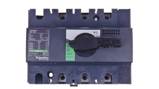 Rozłącznik izolacyjny 3P 160A INS160 3P 28912 Schneider Electric