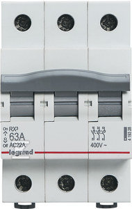 Rozłącznik izolacyjny RX3 63A 3P Legrand
