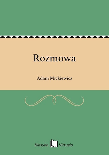 Rozmowa - ebook epub Mickiewicz Adam