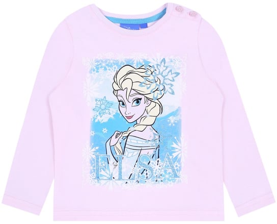 Różowa Bluzka Elsa Kraina Lodu Disney 12-18 M 86 Cm Disney