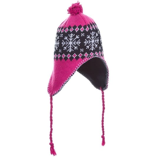 Różowa czapka na zimę uszatka aspen chiemsee Inna marka