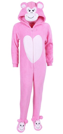 Różowa małpka- cieplutka piżamka ESSENTIALS