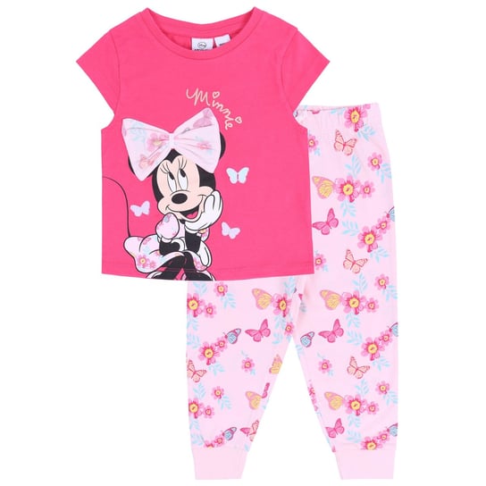 Różowa piżama Myszka Minnie DISNEY 5-6lat 116 cm Disney