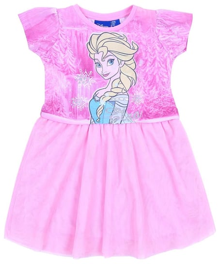 Różowa Sukienka Elsa Frozen Disney Majka