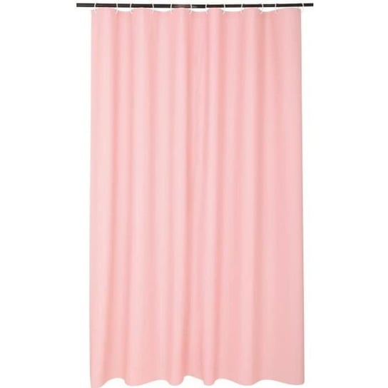 Różowa zasłona prysznicowa z witaminami Inna marka