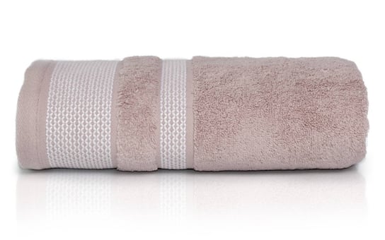 Różowy ręcznik Carlo 70x140 frotte 100% bawełna 550g/m2 elegancki Detexpol