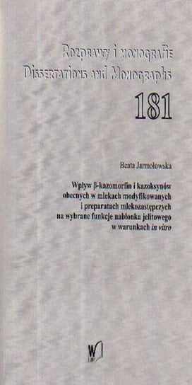 Rozprawy i monografie 181 Jarmołowska Beata