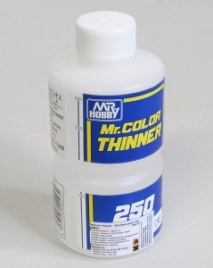 Rozpuszczalnik do farb Mr. Color Thinner, 250 ml MR.Hobby