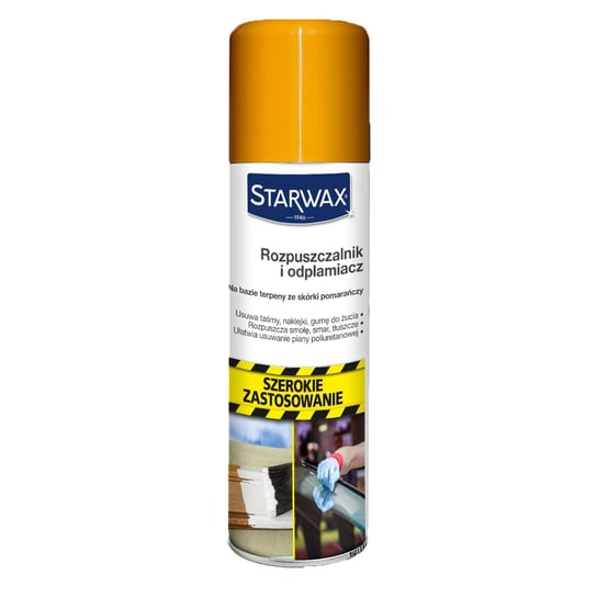 Rozpuszczalnik i odplamiacz Starwax, 300 ml Starwax