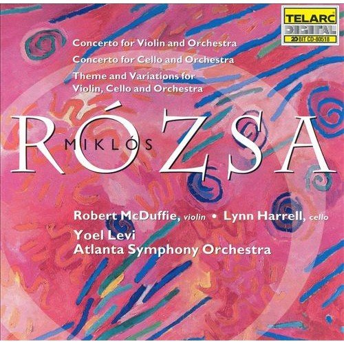 Rozsa: Concertos For Violin And Cello Atlanta Symphony Orchestra, McDuffie Robert, Harrell Lynn
