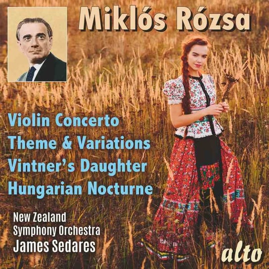 Rozsa: Violin Concerto, Theme, Variations & Finale; Hungarian Nocturne Gruppmann Igor
