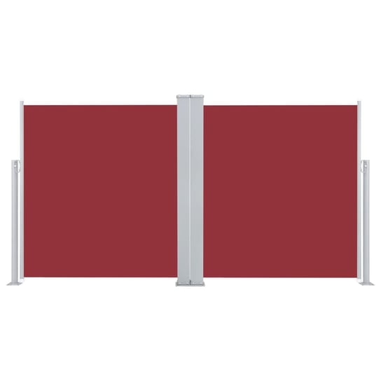 Rozsuwany parawan ogrodowy 170x0-600 cm czerwony + Inna marka