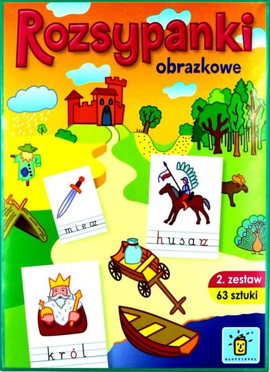 Rozsypanki Obrazkowe Sylabowe I Głoskowe Do Nauki Czytania I Pisania Cz. 2 - Bronisław Rocławski gra logiczna Rozsypanki 2 Rozsypanki 2