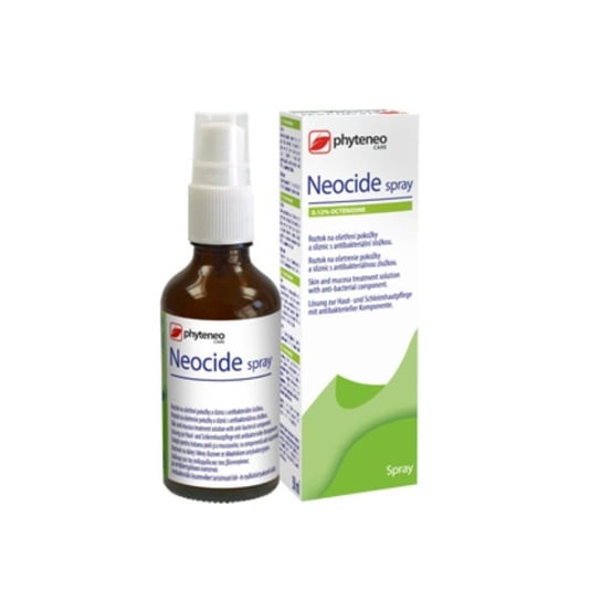 Roztwór na skórę Neocide Spray, z oktenidyną 50 ml, Z atomizerem Neocide Spray