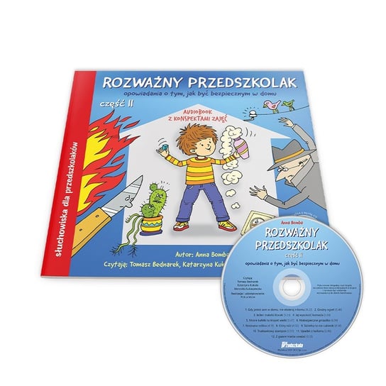 Rozważny przedszkolak cz. 2. Audiobook CD + konspekty CEBP 24.12 Sp. z o.o.