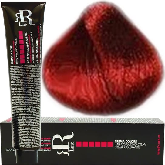 RR Line, Crema Colore, farba do włosów 7,66 Blond Intensywnie Czerwony, 100 ml RR Line