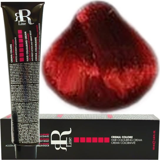 RR Line, Crema Colore, farba do włosów 8,66 Jasny Blond Intensywnie Czerwony, 100 ml RR Line