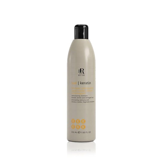 RR line Real Keratin Shampoo odbudowujący szampon do włosów zniszczonych 350ml Farouk