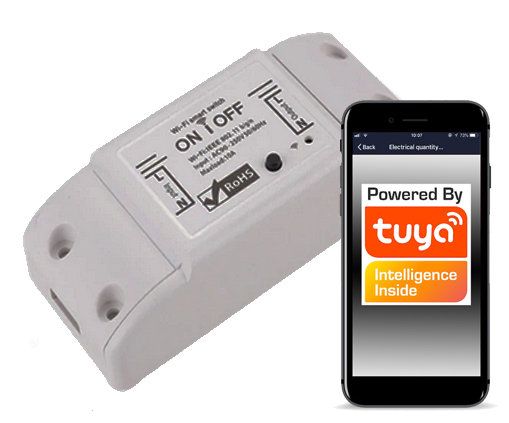 RTX Tuya Smart Przekaźnik Sterownik Włącznik Wifi 10A RTX