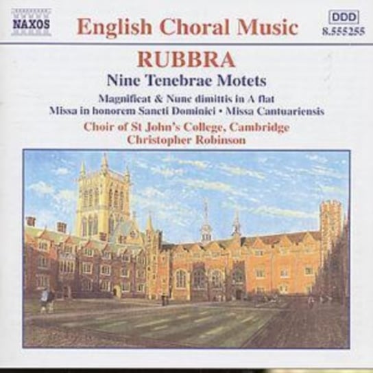 Rubbra: Nine Tenebrae Motets Robinson Christopher