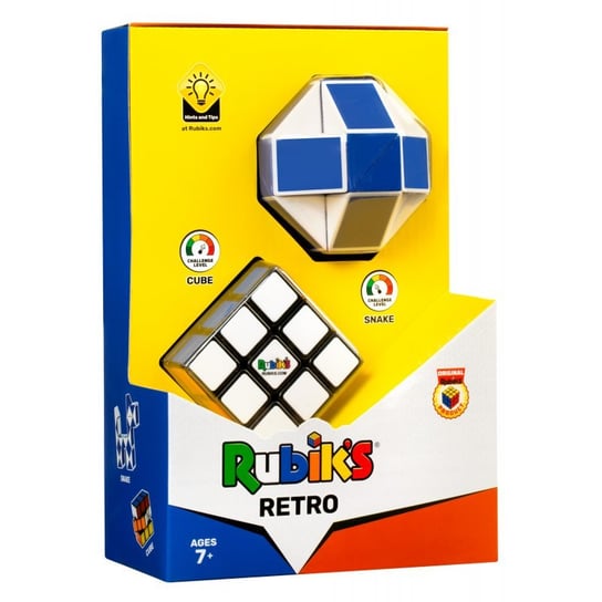 Rubik's, kostka Rubika, zestaw retro TM Toys