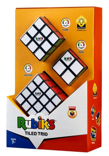 Rubiks, kostka Rubika, zestaw Tiled Trio (2X2+3X3+4X4) Rubik's