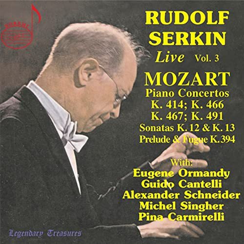 Rudolf Serkin Live Volume 4 Various Artists