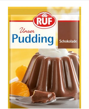 Ruf, pudding czekoladowy, 3 x 41 g Edeka