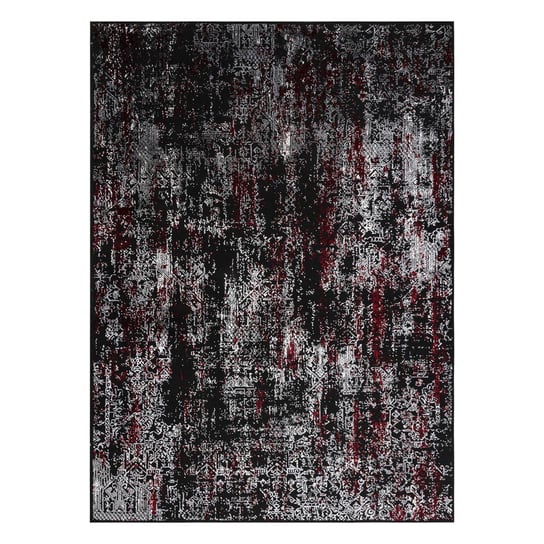 - RUG/LU/LEAN/ORNAMENT/ANTHRACITE+RED/180x270 Inna marka