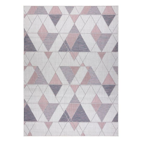 - RUG/LU/VINEA/GEOMETRIC2/CREAM+POWDERPINK/140x190 Inna marka