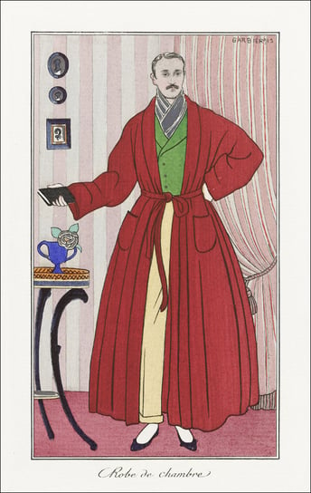 Rugby: Costume tailleur de Redfern from Gazette du Bon Ton No. 4 Pl. 39, George Barbier - plakat 20x30 cm Galeria Plakatu