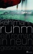 Ruhm Kehlmann Daniel