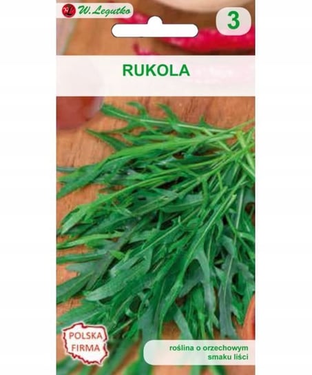 Rukola nasiona rukoli Diplotaxis Tenuifolia 0,5g LEGUTKO