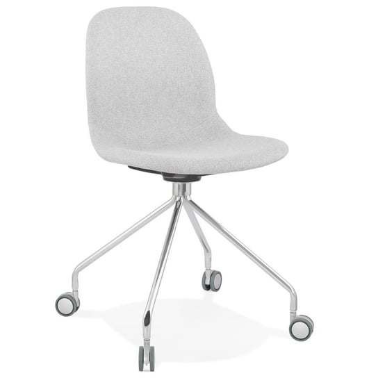 RULETA krzesło tkanina k. jasny szary Kokoon Design