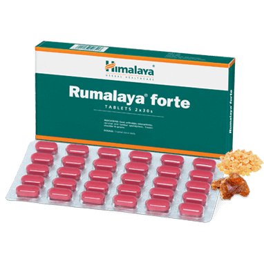 Rumalaya Forte stawy i kości Himalaya Suplement diety, 60 tabletek Inna marka
