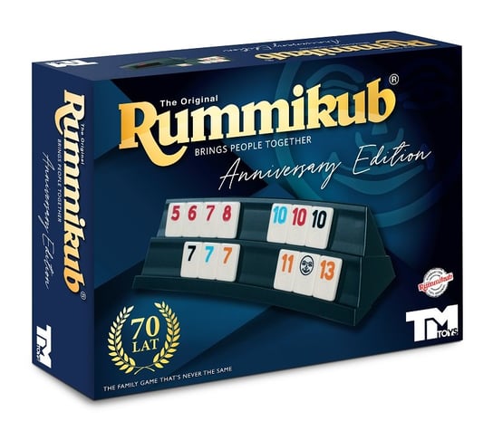 Rummikub Lemada, wydanie rocznicowe, gra logiczna, TM Toys Rummikub