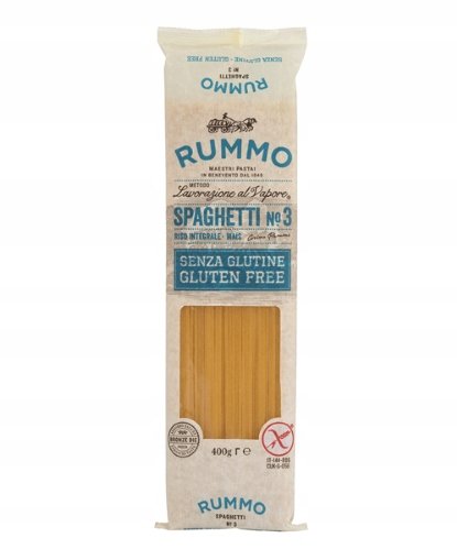 Rummo Spaghetti senza glutine makaron bez glutenu Rummo