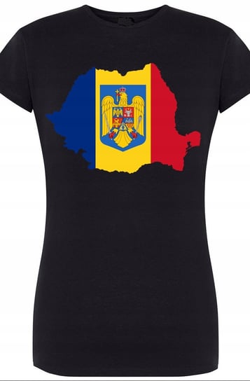 Rumunia Damski Modny T-ShirtNadruk Rozm.M Inna marka