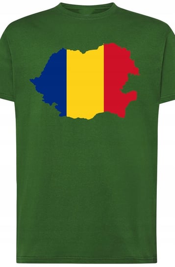 Rumunia Męski T-shirt Flaga Modny Nadruk Rozm.M Inna marka